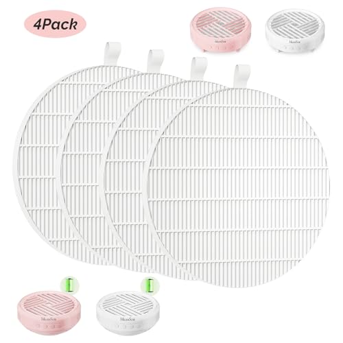 Image of SProR Nail Dust Collector Replacement Filter, 4 Pack Reusable Dust Filter for MelodySusie Hpro /SProR Nail Dust Collector, Compatible Fine Filter for Efficient Nail Dust Collection