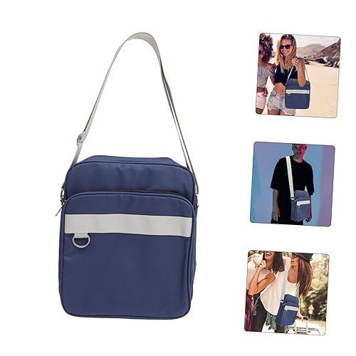 VANZACK Japanese Style Fashion Fabric Messenger Bag Student Uniform Crossbody Bag Large Capacity Shoulder Strap Suitable for Men Women Boys Girls for School Shopping Travel4