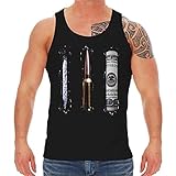 Spaß kostet Männer und Herren Trägershirt Crime (mimt Nackendruck) Größe S - 8XL