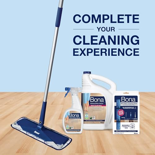 Bona Hardwood Floor Cleaner Spray - 32 fl oz - Residue-Free Floor Cleaning Solution for Wood Floors