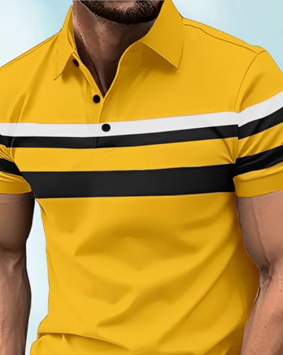 Image of AUSK Men Polo Tshirt with Half Sleeve Regular Fit