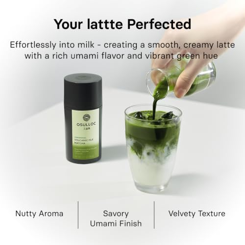 Image of OSULLOC Matcha Shaker Set, Matcha Starter Kit with Ceremonial Matcha