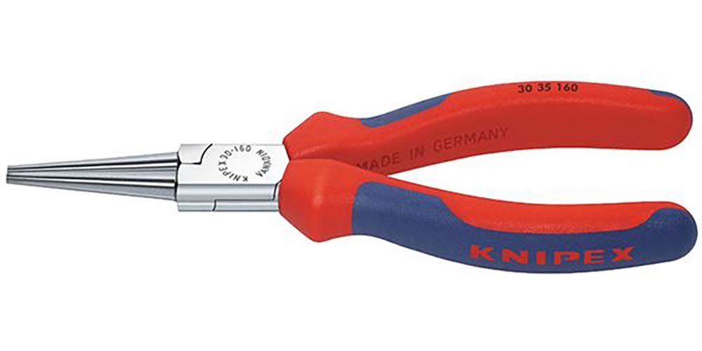 Knipex Pinza a becco lungo, forma 3, 160 mm, custodia multicomponente