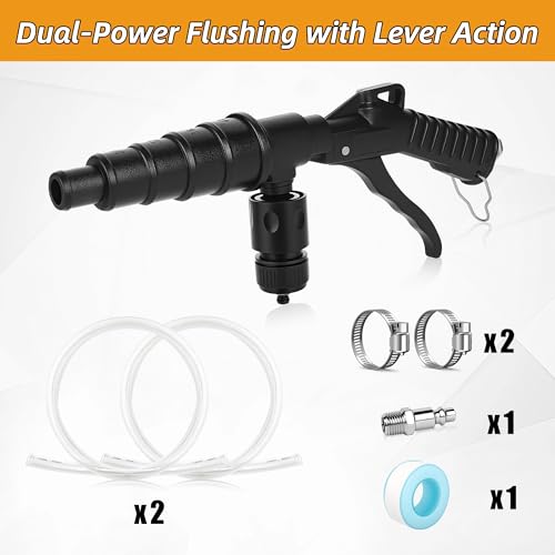 Kit chasse d'eau de refroidissement avec action à levier et buses multi-tailles - 3