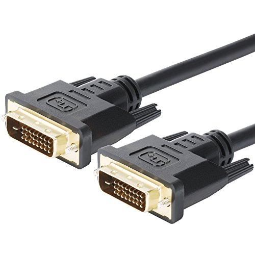 Postta Dvi-D Dual Link Cable With Ferrites Gold Plated Male To Male-15 Feet #TOP3