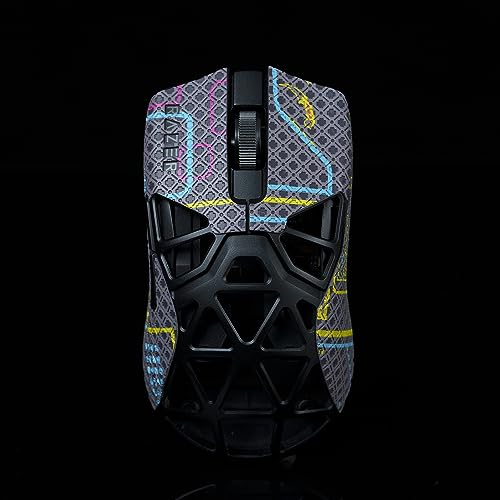 Autocollant Souris Grip Tape Razer Viper Mini Antidérapant Prédécoupé Gris Punk