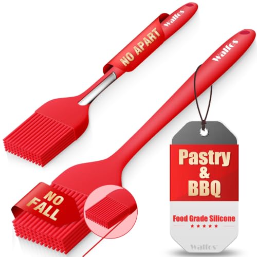 Image of Walfos Silicone Basting Pastry Brush, 600F Heat Resistant for BBQ Grill Baking Kitchen Cooking, BPA Free and Dishwasher safe