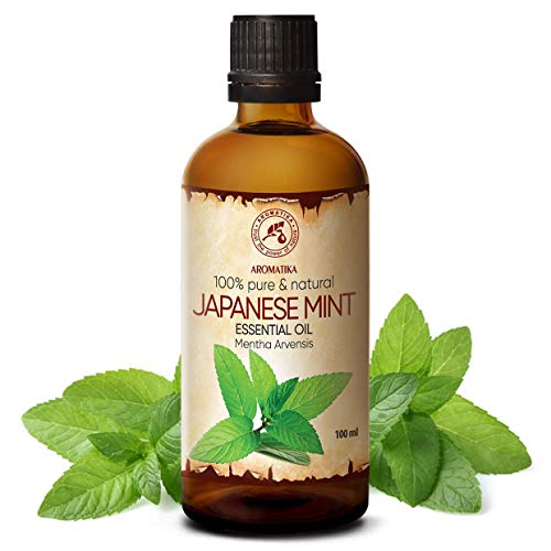 Japanse Munt EO 100ml (Mentha arvensis), 100% puur & natuurlijk, essentiële olie - aromatherapie - geurolie… - Image 3