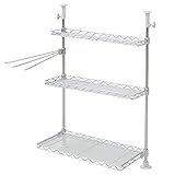 山善(YAMAZEN) シンク上突っ張りキッチンラック(幅45) クロムシルバーTKRO-453*