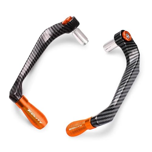 TNBHSH Motorcycle Grips Guard Brake Clutch Levers Handle Bar Protector for YH Tricity 300 125 155 2020 2021 2022(Orange)