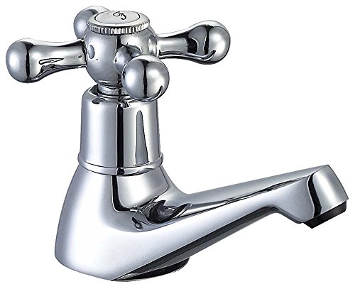 Edouard Rousseau - Mitigeur Lave-Mains BEVERLEY Chromé - Corps Laiton, Bec Fixe - Compact