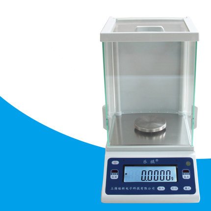 Bilance elettroniche di precisione da Laboratorio da 60 g/100 g/200 g/500 g Max 0,1 MG/1 MG Forniture per Laboratori scolastici Bilance analitiche digitali Bilance 220 V (100 g/0,1 MG)