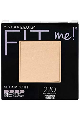 Image of Maybelline Fit Me Matte+Poreless Pressed Powder For All Skin Types 8.5Gm With Ayur Product In Combo (220-Natural Beige)