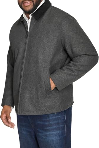 Image of Dockers Men's Wool Blend Quilted Bib Jacket Coat