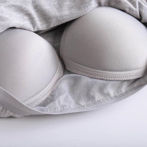 T-shirt léger à fines bretelles anti-compression avec bonnets