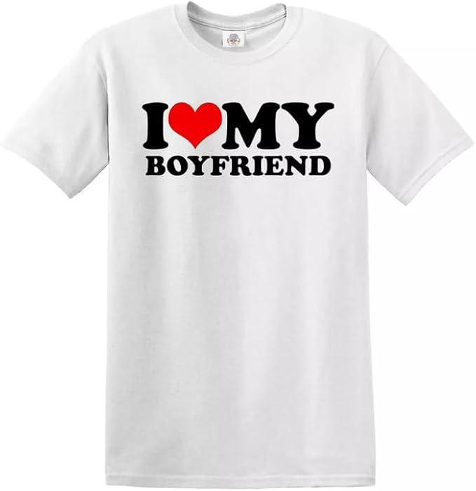 T-shirt "I Love My Boyfriend" aperçu 3