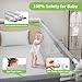 yulongtengfei 3-Piece King Size Bed Rail for Toddlers - Adjustable Baby Bed Rail Guard, Kids Safety Bed Rail for King Size Bed (78.7