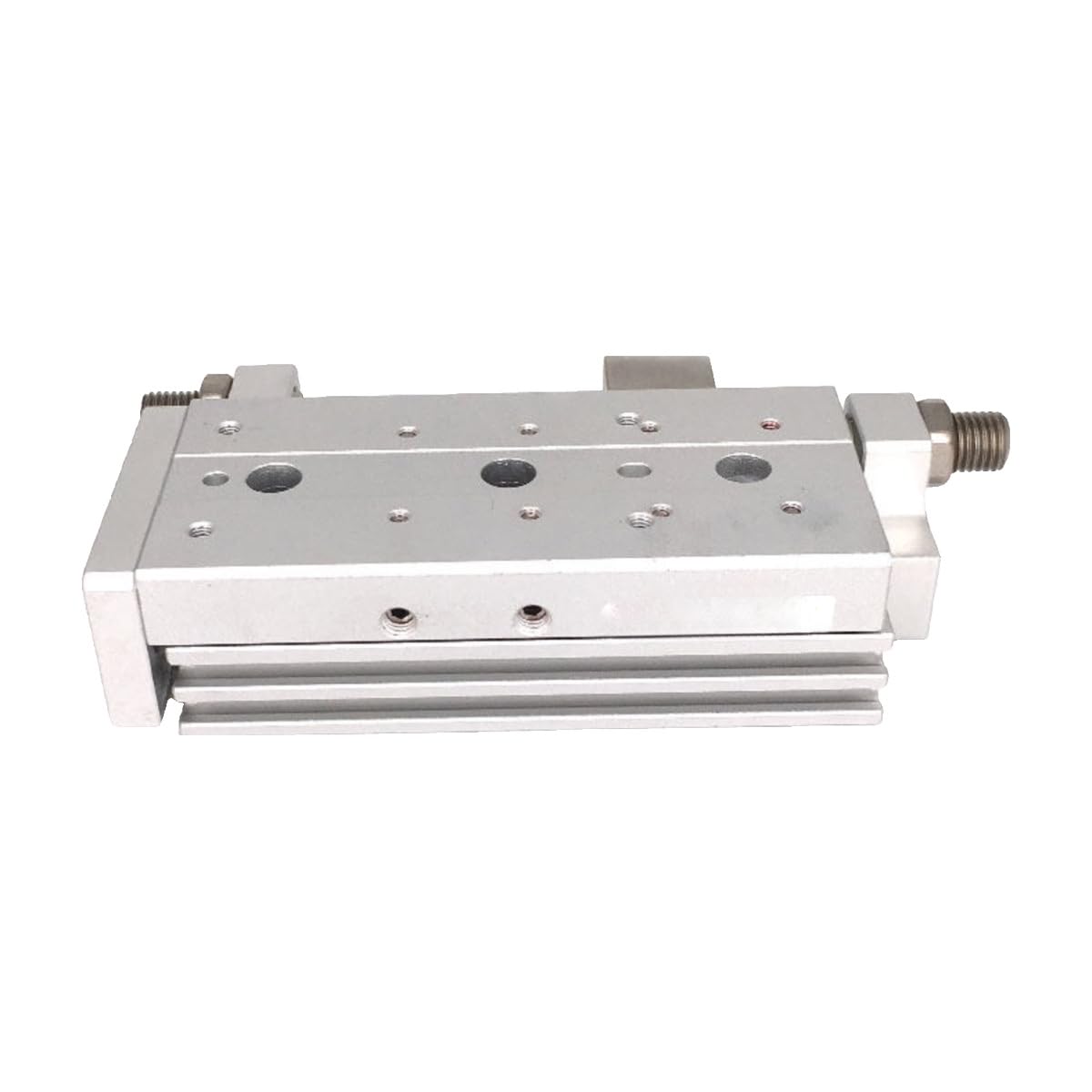 Vérin pneumatique HLS16X50SA compact avec amortissement pour guidage de précision