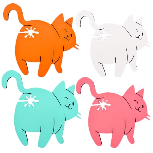 3D-printed cats that sit on your chip bags like tiny judgmental supervisors — functional and adorable.
