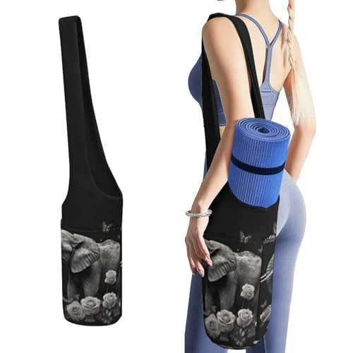 Sac de tapis de yoga en toile imprimé pour vos séances de Pilates à la plage
