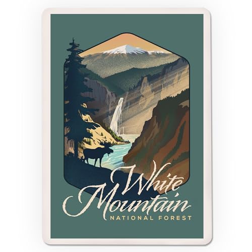 Baraja de póker Lantern Press White Mountain National Forest miniatura 3
