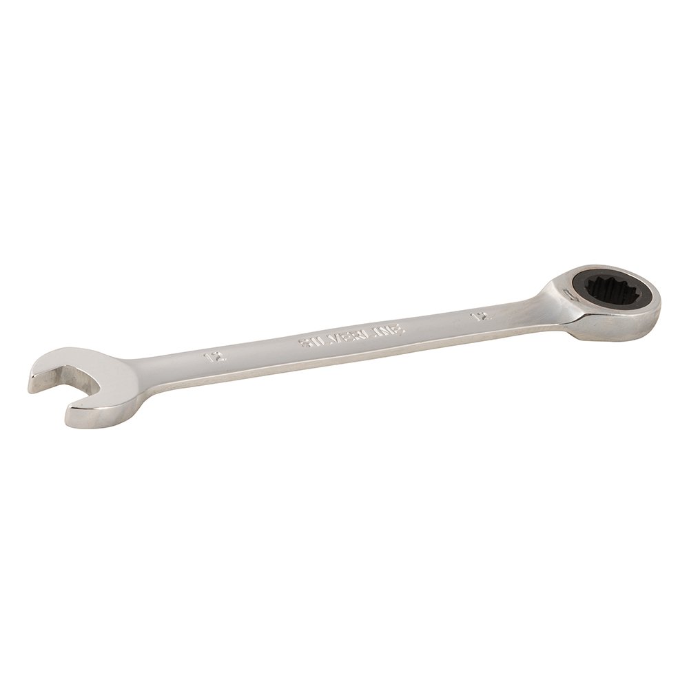 Silverline Silver Line 427664 Fixed Head Ratchet Spanner 12 Mm