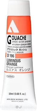 Holbein Acryla Gouache 20ml Luminous Orange