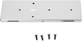Placa de batería de automóvil RC, Bandeja de batería RC con Accesorio de reemplazo de Tornillo, Bandeja de batería de automóvil de plástico RC Case de Caja para RGT EX86100 1/10 (Silver 680022S)