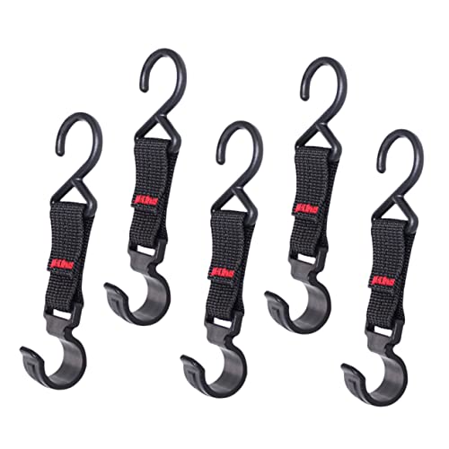TOYANDONA 2 Series Estante Colgante De Camping Gancho Multifuncional Utensilios De Cocina Y Equipos De Exterior Soporte Portátil Acampar Y Almacenamiento Garajes 5 Piezas X 2