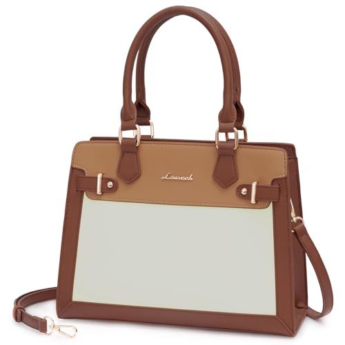 LOVEVOOK Purses and Handbags for Women, Tote Shoulder Bag Satchel Black Purse and PU Leather Top Handle for ladies