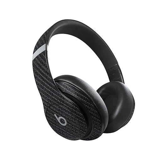 Image of MightySkins Carbon Fiber Skin Compatible with Beats Studio Pro - Glamorous | Protective, Durable Textured Carbon Fiber Finish | Easy to Apply, Remove, and Change Style