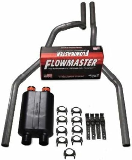 00-06 Chevy GMC 2500 2.5" Dual Truck Exhaust Flowmaster Dual inlet Super 40