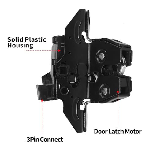 Image of 13515944 Rear Tailgate Trunk Latch Actuator Compatible with for Chevy Bolt EV Tahoe Trax Suburban 3500 HD Sonic, GMC Yukon XL, Cadillac Escalade, Buick Encore Replace# 13508110