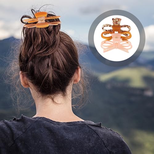 Pinces à cheveux nœud fille pour l'école et les sorties - 3