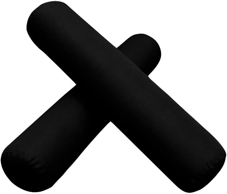 Prolinemax Style5 Queen Size 3PC Knife Edge Outdoor Daybed Mattress Cushion Bolster Pillow Slip Cover Complete Set AD109