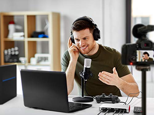 ClonerAlliance Flint D4P, Standalone Dual-4K Video Overlay Device and Audio Mixing. 1080p@60fps Video Game Capture. Remote Control, UVC and Type-C.