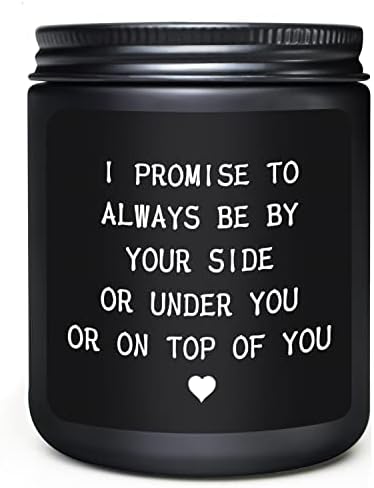 Valentine’s Day Gifts for Him, Anniversary Birthday Funny Romantic Gift Idea fo Him Her Boyfriend Girlfriend Husband Wife, Candle for Men Women, Cedarwood