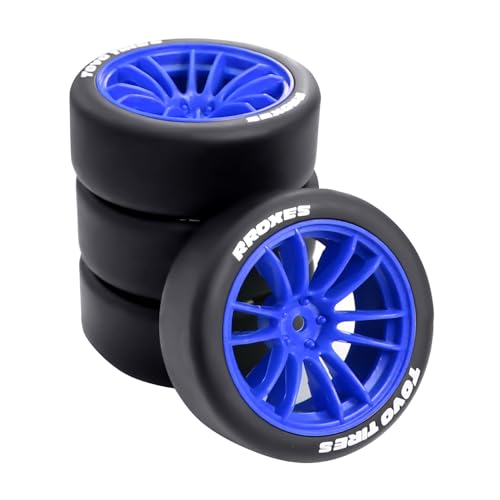 12mm �Z�p 66 * 26mm �^�C���z�C�[�� 1/10 LC PTG-2R �^�~�� 1/10 XV01 xv02 HSP MJX 10303 10304 xts-s10/ �����[�t�H�[�h�p (�u���[B)