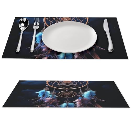 Set de table attrape-rêves imperméable et lavable pour repas sans taches - 2