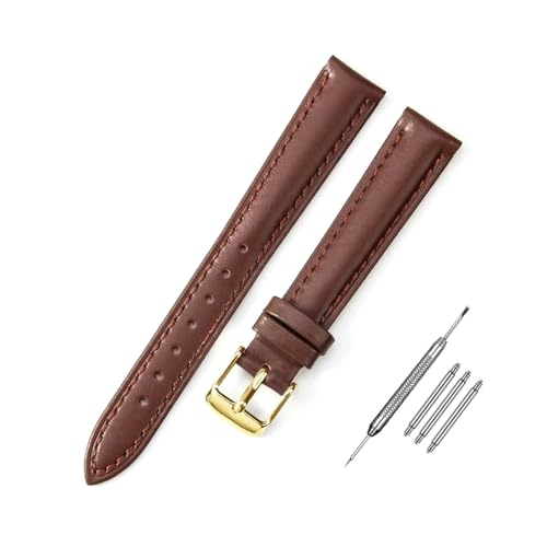 Bracelet de montre en cuir 22 mm 24 mm 26 mm rivet rechange homme
