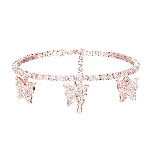 XINYIXIN Mujer Niñas Unisex Hermana Madre cobre redonda incoloro Cubic Zirconia Cover