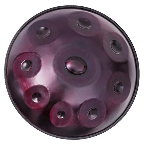 LLC-POWER Professionnel Handpan Steel Handrum en Ré Mineur 9 Notes (D3 A BB C D E F G A) Chakra Helmholtz-Résonateur… - Les Beatles, Paul McCartney, John Lennon, RIngo Starr, George Harrison LLC-POWER Professionnel Handpan Steel Handrum en Ré Mineur 9 Notes (D3 A BB C D E F G A) Chakra Helmholtz-Résonateur…