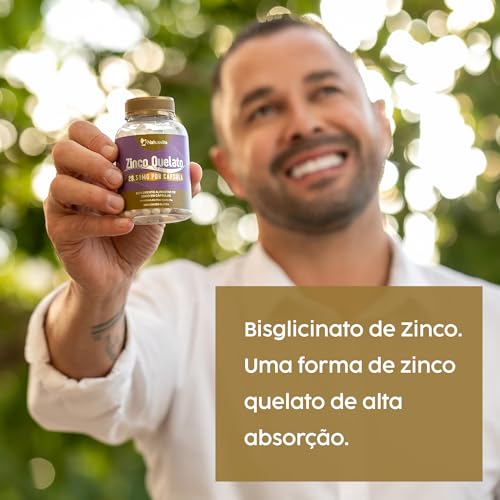 Zinco Bisglicinato (Quelato). 120 Cápsulas (1 und. 120 cápsulas)