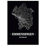 JUNIWORDS Stadtposter - Wähle Deine Stadt - Emmendingen - 