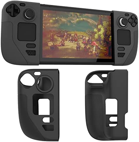 Capa protetora de silicone para Steam Deck (2023), capa com alça ...
