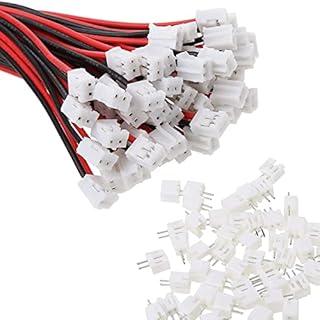 10 Sets Mini Micro Jst 2.0 Ph 2-Pin Connector Plug Male With 150mm Cable & Female
