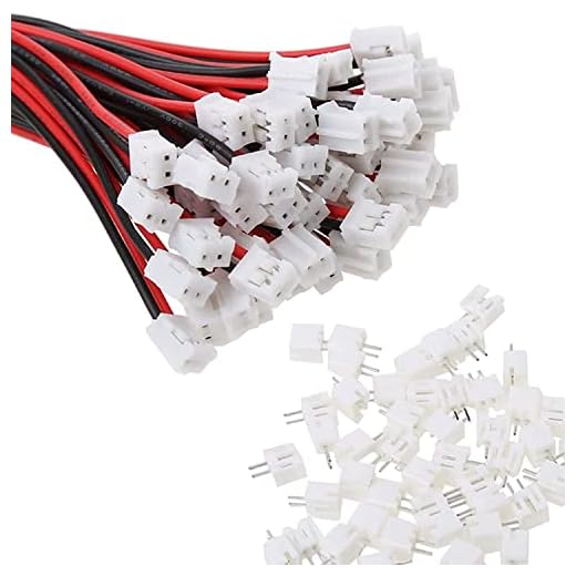 10 Sets JST 2.0 PH, Mini-Stecker, Micro-Stecker mit 150 mm Kabel und Buchse