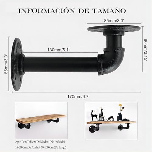 El mejor review de Mensula para tubo Top diez. 6 El mejor review de Mensula para tubo Top diez. 4