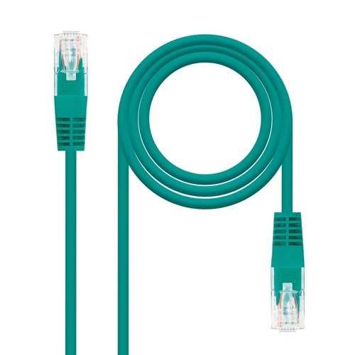 Cable Patch Cord Ethernet Cat6 UTP Verde 30 cm miniatura 3