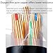1.5-6mm² 4-Core Copper Power Cable – Flexible Flame-Retardant, Eco-Friendly, Oxygen-Free Copper Wire for Industrial, Building & Electrical Wiring(100ft,2.5mm2-4c)